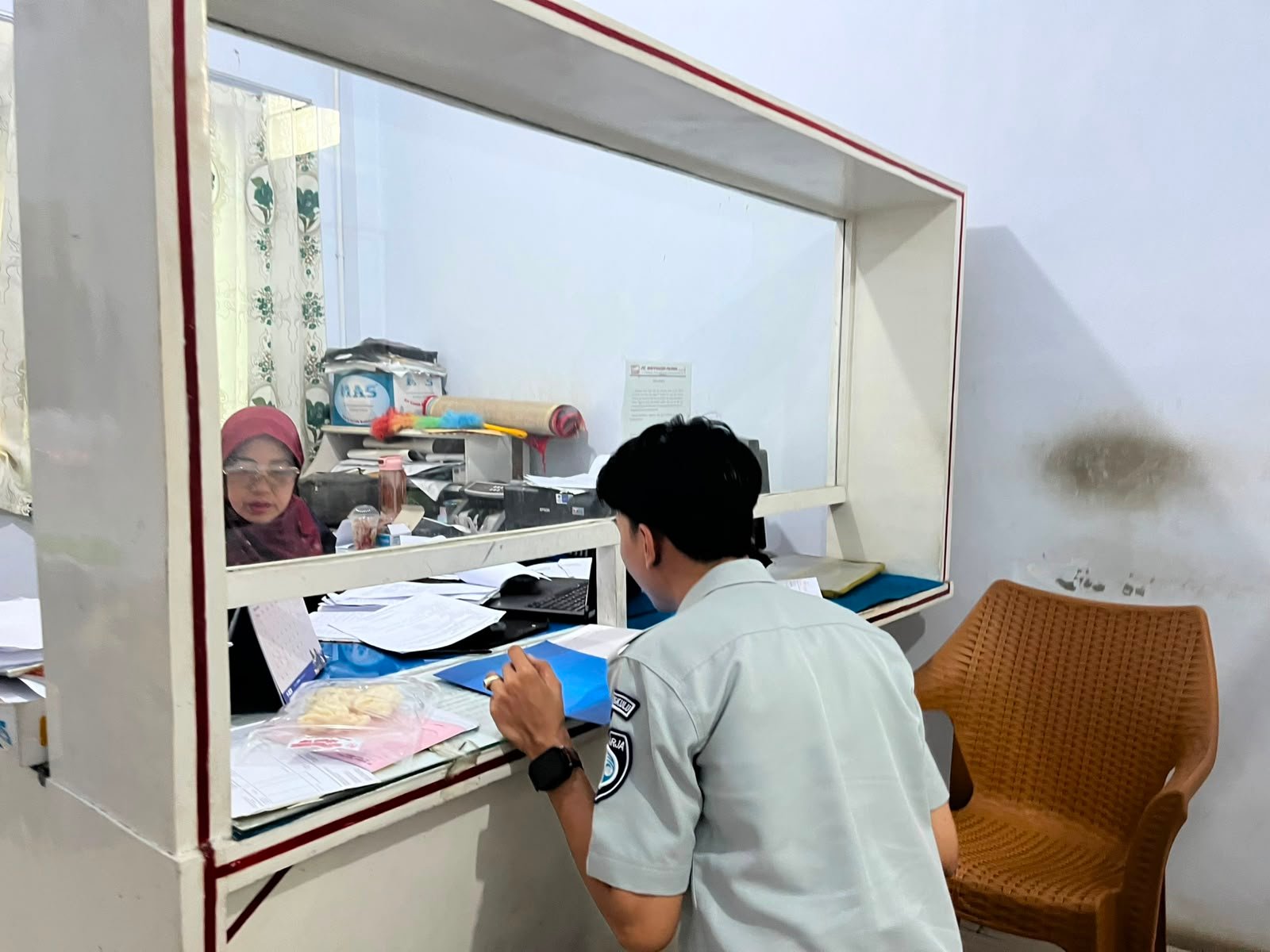 Jasa Raharja Bengkulu Lakukan Penagihan Iuran Wajib di PO Bus Putra Rafflesia
