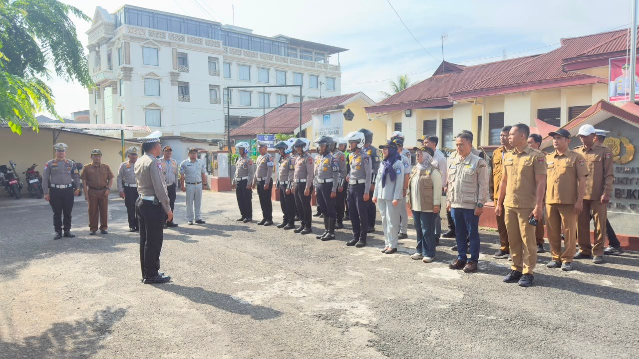 Jasa Raharja Sumbar Bersama Tim Pembina Samsat Bukittinggi Gelar Razia Gabungan Tingkatkan Kepatuhan Wajib Pajak