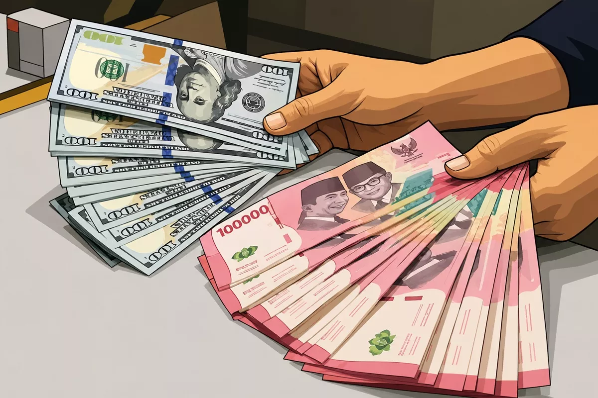 Rupiah Awali Perdagangan Jumat dengan Penguatan ke Rp18.061 per Dolar AS
