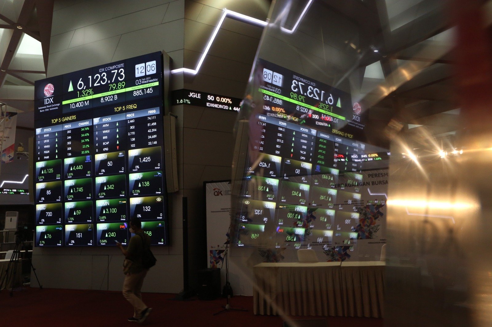 IHSG Terkoreksi ke Level 6.185 pada Pembukaan Perdagangan Hari Ini