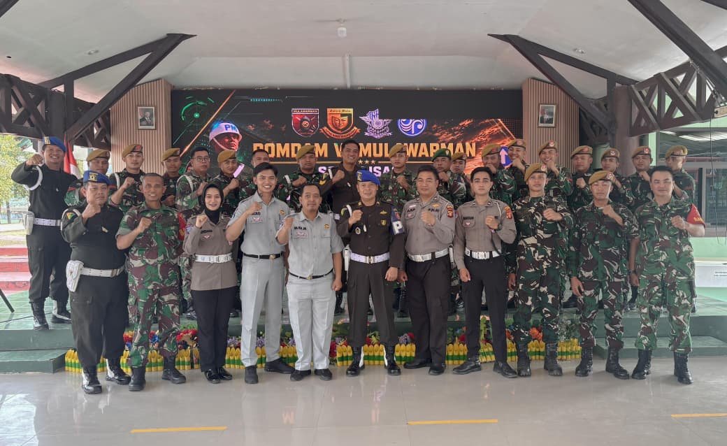 Jasa Raharja dan Polres Bontang Gelar Safety Campaign di Kodim 0908 Bontang, Perkuat Budaya Keselamatan Berlalu Lintas