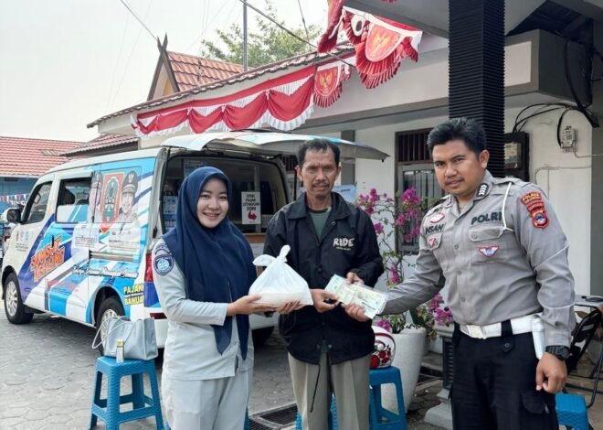Bayar Pajak Makin Mudah, Tim Pembina Samsat Banjarbaru Hadirkan Samsat Keliling dan Apresiasi Sembako