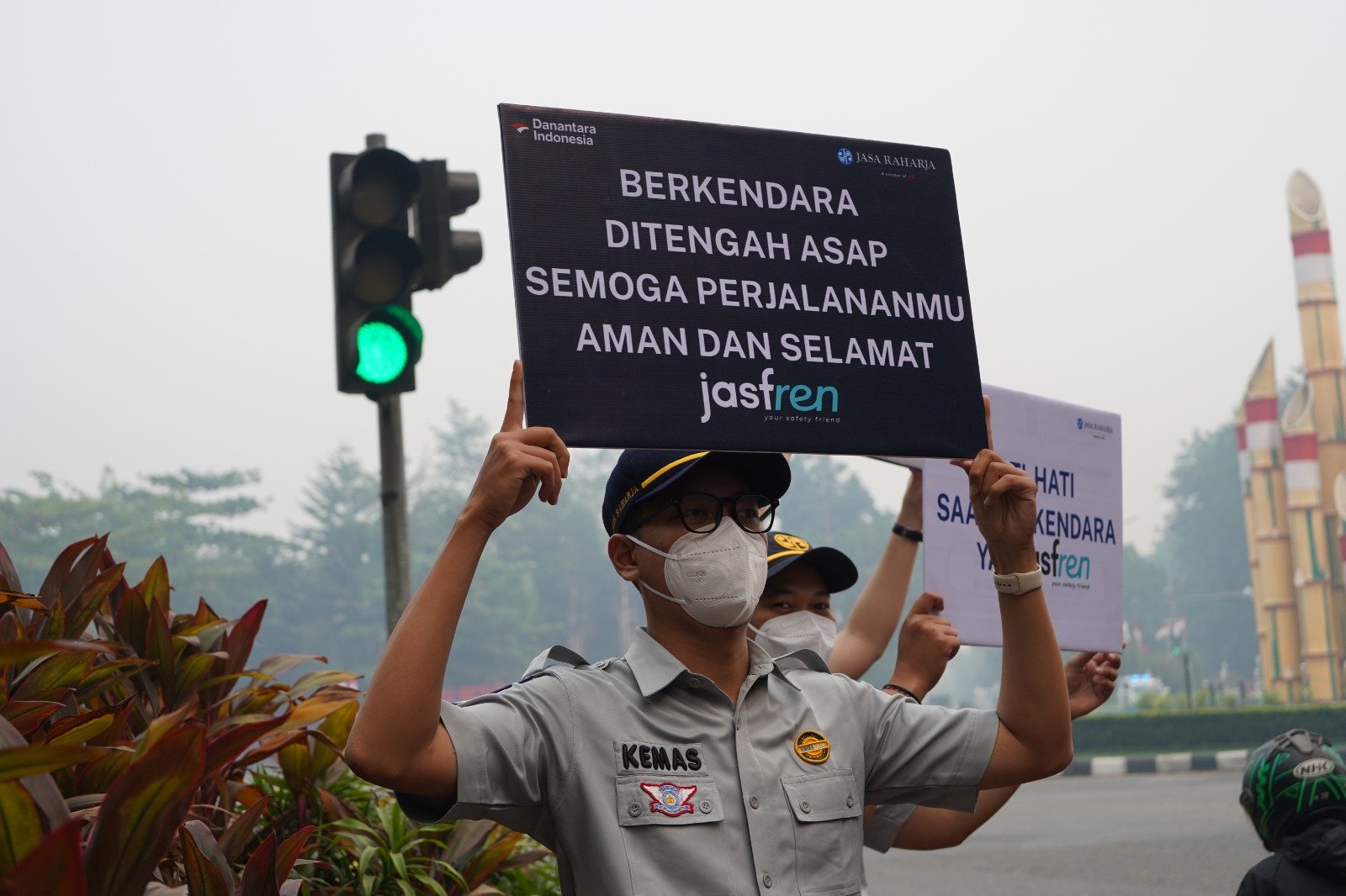 Jarak Pandang Terbatas, Jasa Raharja Kalbar Ajak Pengendara Utamakan Keselamatan