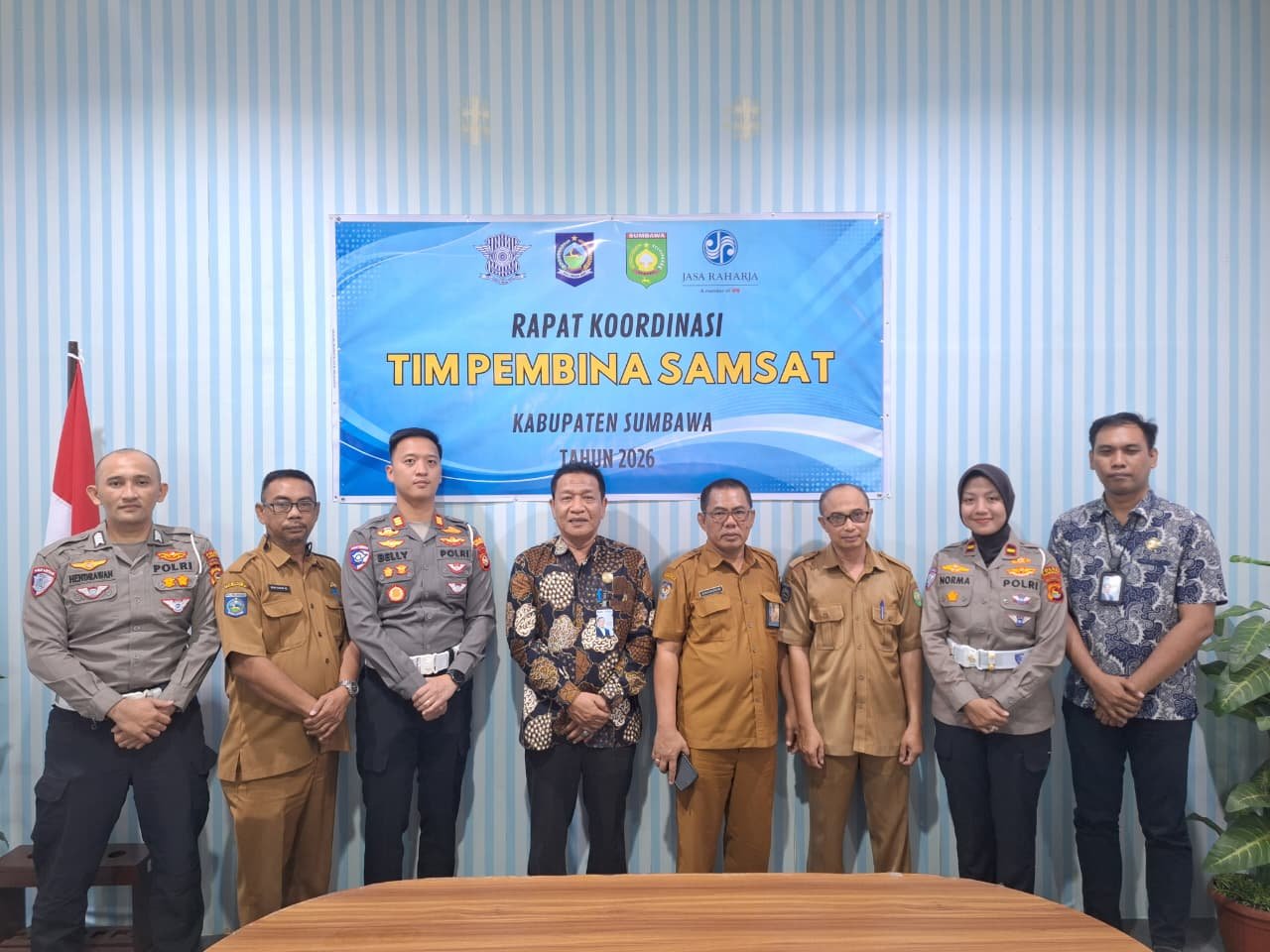 Jasa Raharja Sumbawa Dorong Optimalisasi Penerimaan melalui Sinergi Tim Pembina Samsat