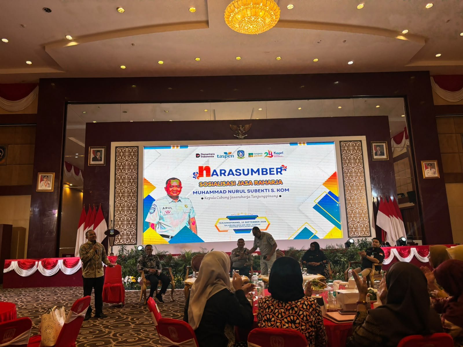Tingkatkan Budaya Keselamatan Kerja bagi ASN Pemprov Kepri, Jasa Raharja Menjadi Narasumber dalam Kegiatan TASPEN Safety Day 2026