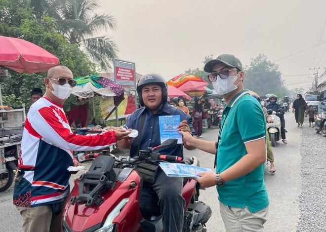 Tim Pembina Samsat Marabahan Kenalkan Relaksasi Pajak dan Layanan Samsat di Handil Bakti