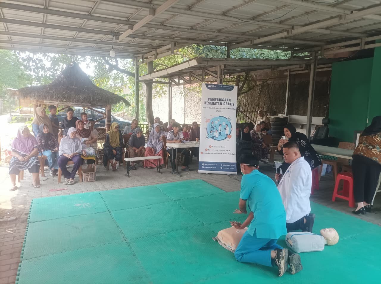 Safety Campaign PT Jasa Raharja Perkuat Kesadaran Keselamatan dan Kesehatan Masyarakat Kecamatan Serang