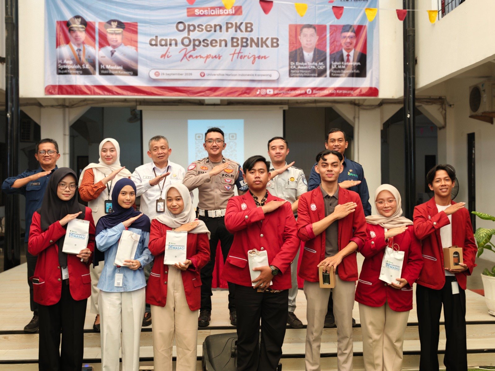 Sosialisasi Opsen Pajak dan Kepatuhan Pembayaran Pajak di Wilayah Kampus Horizon Karawang