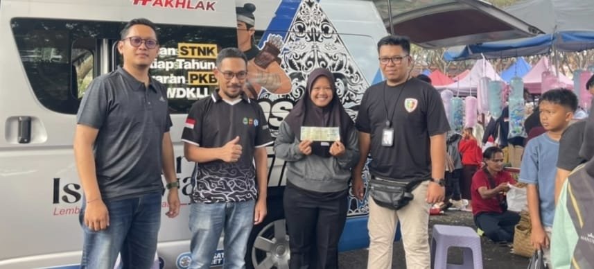 Samsat Keliling Hadir di CFD Ciamis, Permudah Masyarakat Bayar Pajak Kendaraan