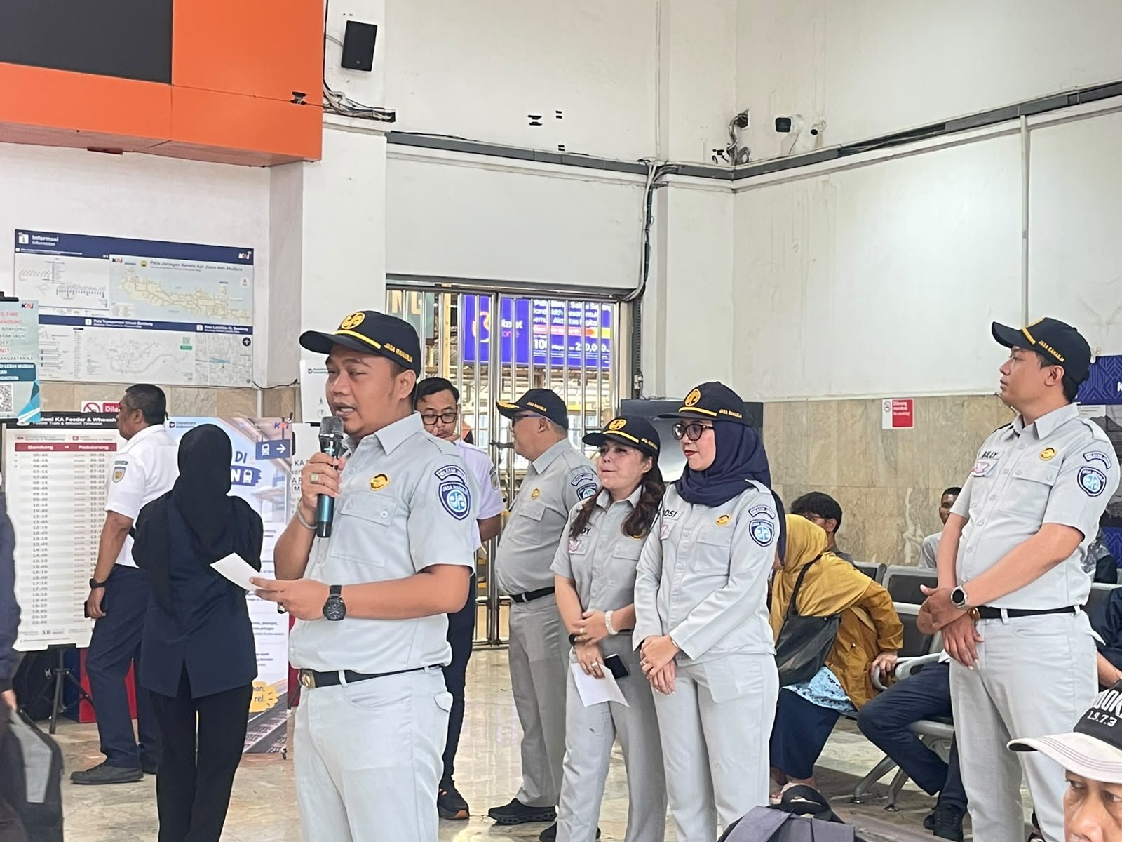PT Jasa Raharja (Persero) Kolaborasi dengan PT KAI (Persero) Daop 2 Bandung, Perkuat Edukasi Keselamatan di Stasiun dan Perlintasan Sebidang