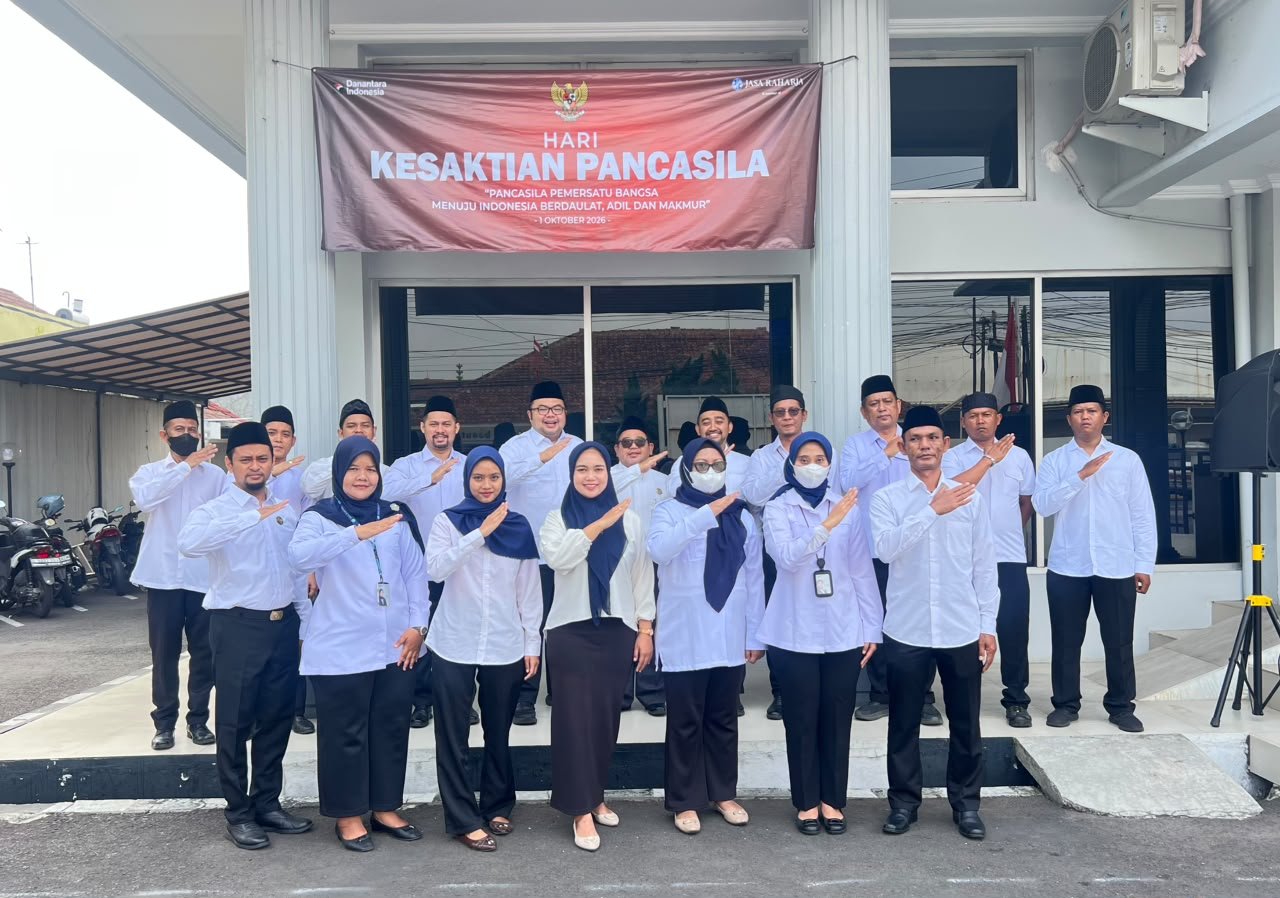 PT Jasa Raharja Cabang Tasikmalaya Laksanakan Upacara Peringatan Hari Kesaktian Pancasila 2026