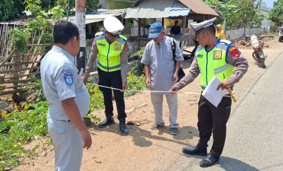 Dukung Penanganan Korban Kecelakaan, Jasa Raharja Cabang Bima Laksanakan Survei TKP