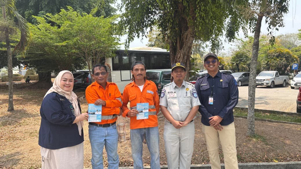 Jasa Raharja Cabang Samarinda Berkolaborasi Dengan UPTD PPRD Bontang Gencarkan Sosialisasi Pajak Kendaraan Bermotor