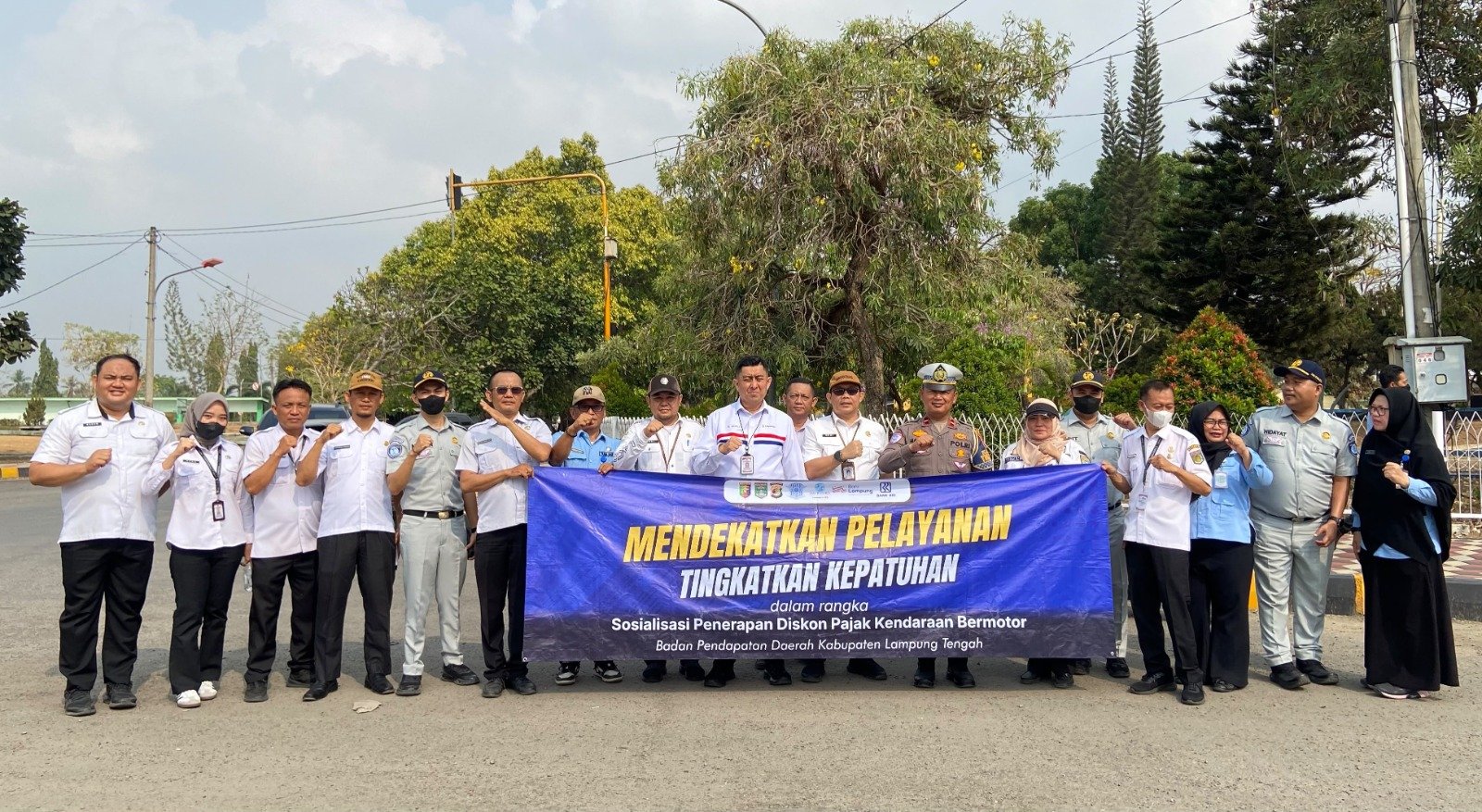 Operasi Gabungan di Gunung Sugih, Jasa Raharja Dorong Kepatuhan Pajak dan SWDKLLJ