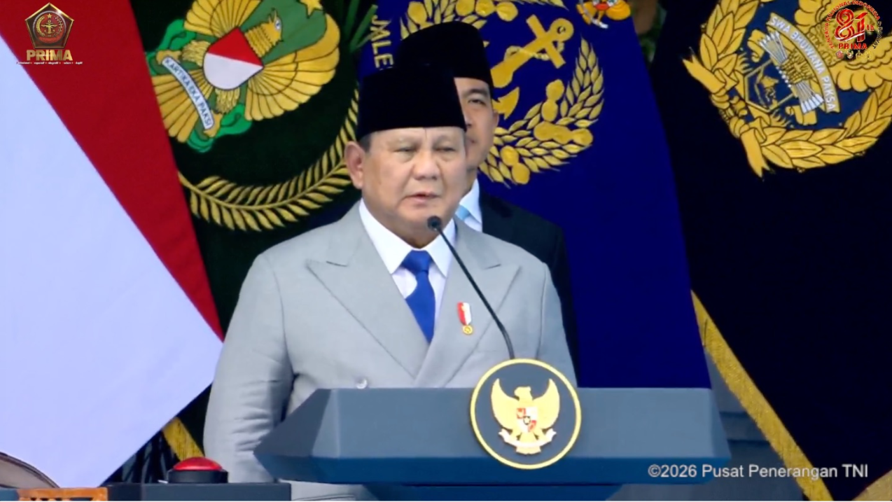 Momen HUT ke-81 TNI: Presiden Prabowo Resmikan 204 Satuan Operasional Baru